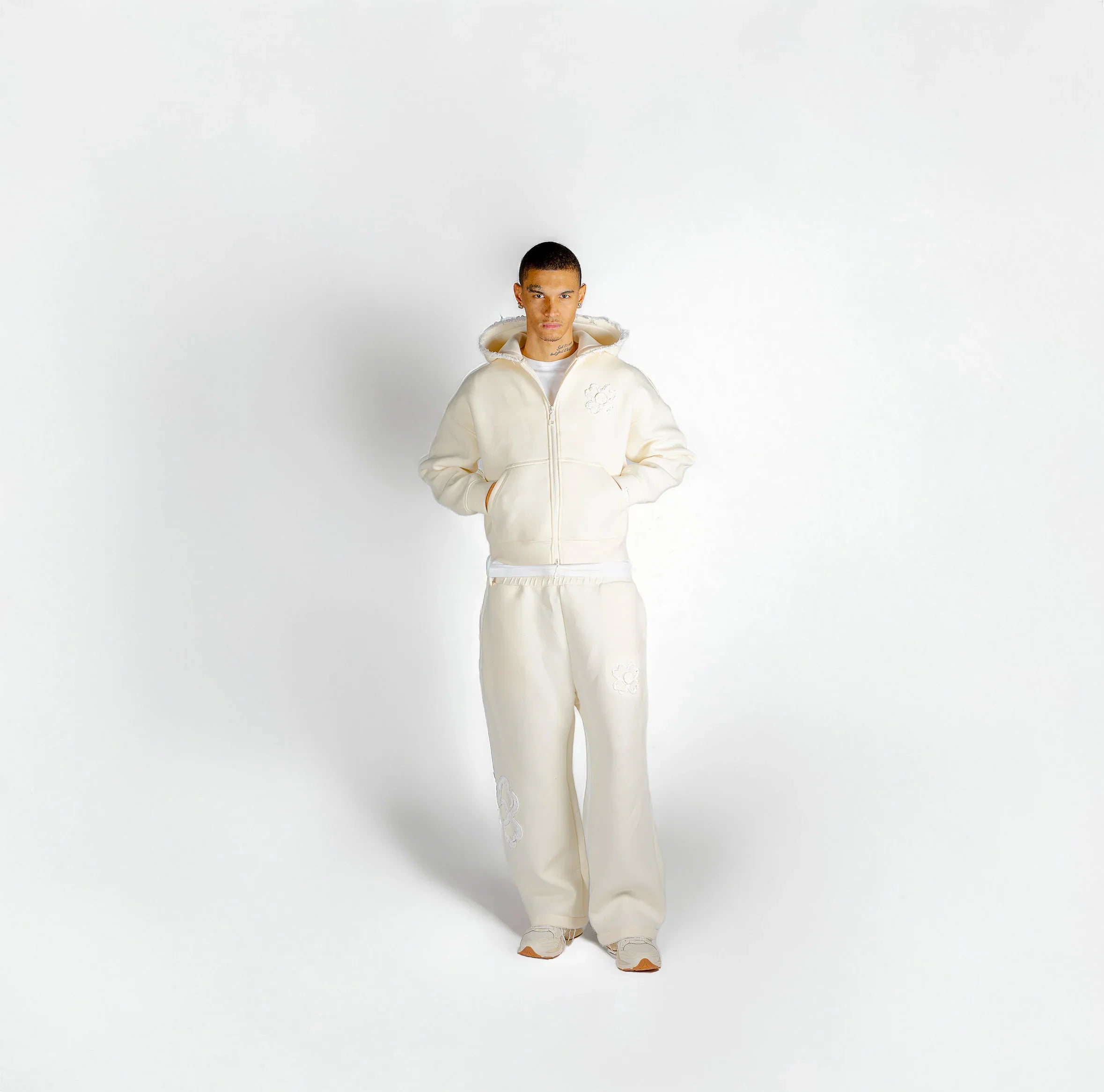 TRACKSUIT TRÈFLE SIGNATURE BEIGE